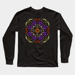 Dungeons and Dragons Beholder Mandala Color Version Long Sleeve T-Shirt